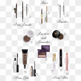 16 Of The Best Products For Perfect Eyebrows - Best Brow Products, HD Png Download - eyebrows png