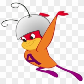 Atom Ant Attacking - Atom Anty, HD Png Download - atom png