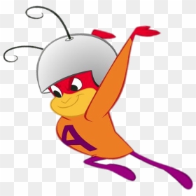Atom Ant Attacking - Atom Anty, HD Png Download - atom png