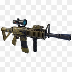 Thermal Assault Png - Fortnite Assault Rifle M4, Transparent Png - rifle png