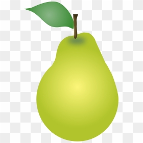 Svg Big Image Png - Clip Art Fruit Pear, Transparent Png - pear png