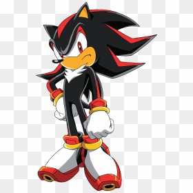 Sonic X Signature Pose - Shadow The Hedgehog Sonic X, HD Png Download - shadow the hedgehog png