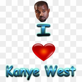 Kanye West Png Images Download - Heart, Transparent Png - kanye west png