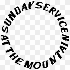 Sunday Service At The Mountain, HD Png Download - kanye west png