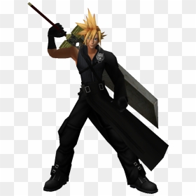 Captain Cloud Strife - Advent Children Cloud, HD Png Download - cloud strife png