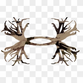 Under Armour Ridge Reaper Logo Antlers - Under Armour Camo Logo, HD Png Download - under armour logo png