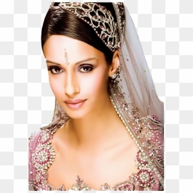 Indian Wedding Reception Hairstyle Hollywood Official - Wedding Reception Reception Hairstyle For Bride, HD Png Download - indian wedding png
