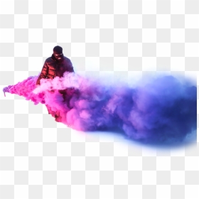 #smoke #colour #color #colourful #colorful #smokebomb - Soda Pullin Up, HD Png Download - colour smoke png