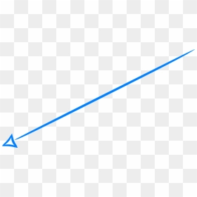 Majorelle Blue, HD Png Download - hand drawn arrow png