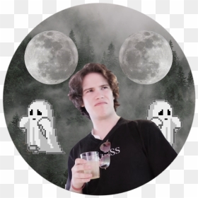 Cancer Crew Idubbbz Idubbbztv Ian Carter Maxmoefoe - Moon, HD Png Download - idubbbz png