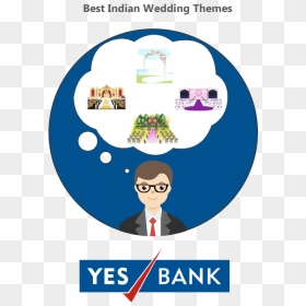 Yes Bank Loan, HD Png Download - indian wedding png