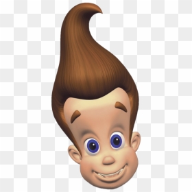 Jimmy Neutron Head - Jimmy Neutron The Fairly Oddparents, HD Png Download - head png