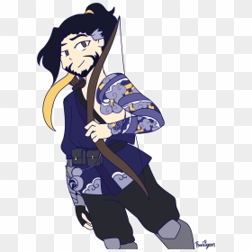 Hanzo , Png Download - Cartoon, Transparent Png - hanzo png