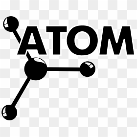 Atom Logo, HD Png Download - atom png