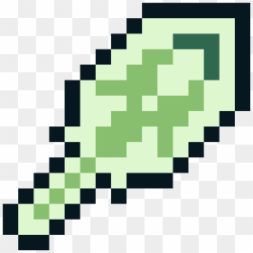 Black And White Pixel Heart , Png Download - Nether Star Sword Minecraft, Transparent Png - pixel heart png