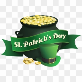 St Patricks Day, HD Png Download - pot of gold png