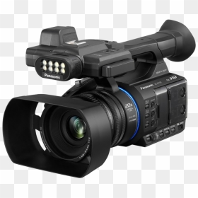 Video Cameras Panasonic Zoom Lens 1080p - Panasonic Video Camera 90, HD Png Download - video camera png