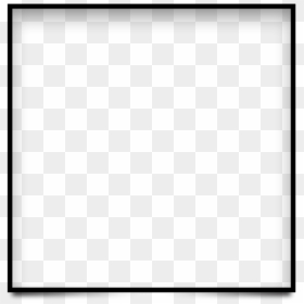 Black Square Border Png - Paper Product, Transparent Png - black square png