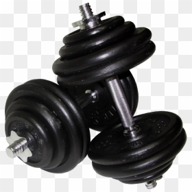 Dumbbells Black - Dumbbells Png, Transparent Png - dumbbell png