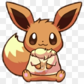 Transparent Eevee Png - Eevee De Pokémon Kawaii, Png Download - eevee png