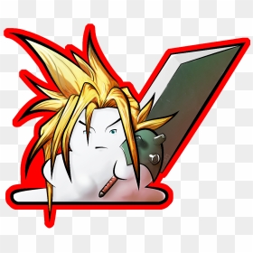 Cartoon , Png Download - Cartoon, Transparent Png - cloud strife png