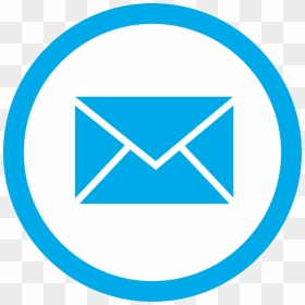 Download Email Symbol Png Transparent Images Transparent - Email Icon Png, Png Download - blue circle png