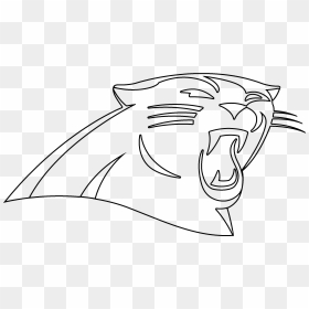 Coloring Page Democraciaejustica Enchanting - Panthers Logo Coloring Page, HD Png Download - panthers logo png