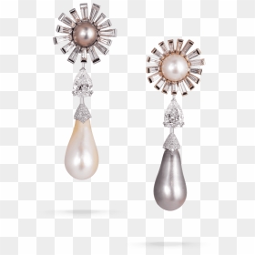 Earrings Pearl 0906871 W Copy - Pearl Drop Png, Transparent Png - pearl png