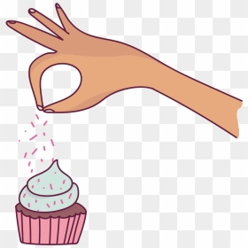 Sprinkle Keywords Throughout Your Blog Post To Make - Sprinkle Hand Png, Transparent Png - sprinkles png
