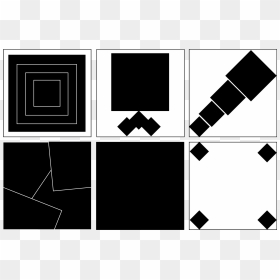 Blog Black Squares 02 - Black Square Design Exercise In Playful, HD Png Download - black square png