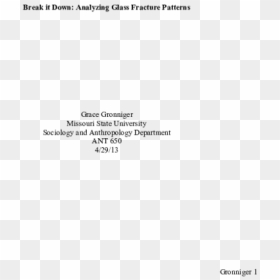 Document, HD Png Download - glass crack png