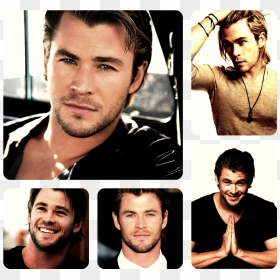 Another Set Of Chris Hemsworth Pics - Chris Hemsworth Sexy Collage, HD Png Download - chris hansen png