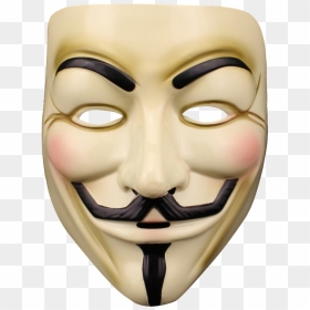 Anonymous Mask Transparent Png Image Free - V For Vendetta Mask Png, Png Download - anonymous png