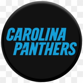 Carolina Panthers Logo - Circle, HD Png Download - panthers logo png