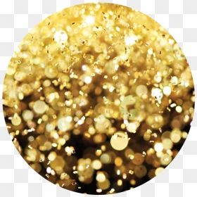 Transparent Golden Circle Png - Gold Glitter Circle Transparent, Png Download - gold circle png