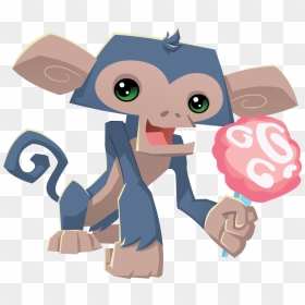 Cotton Candy Png - Mono Animal Jam, Transparent Png - cotton candy png