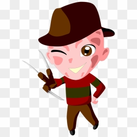 Cute Freddy Krueger Clip Art, HD Png Download - freddy krueger png