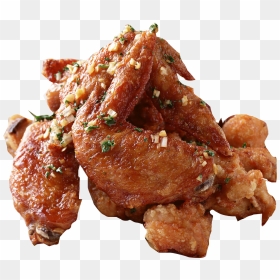Fried Chicken Wing Png, Transparent Png - chicken wings png