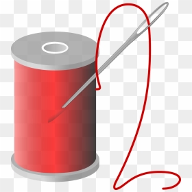 Thread And Needle Png - Needle And Thread Clip Art, Transparent Png - needle png