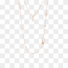 Roberto Coin Station Necklace With Mother Of Pearl - Necklace, HD Png Download - pearl png