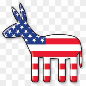 File - Flag-donkey - Democratic Party Usa Png, Transparent Png - donkey png