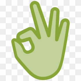 Sign, HD Png Download - ok hand png