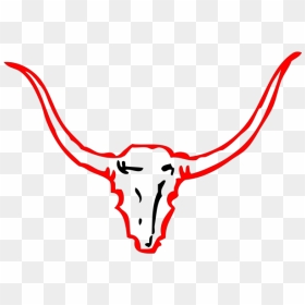 Red Horns Png Icons - Iowa State Rodeo Club Logo, Transparent Png - horns png
