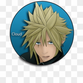 Studying Drawing Cloud - Cartoon, HD Png Download - cloud strife png