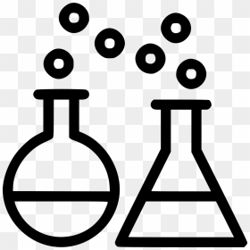 Chemical Reaction Test Lab Conical Flask Beaker - Chemical Reaction Clip Art, HD Png Download - beaker png