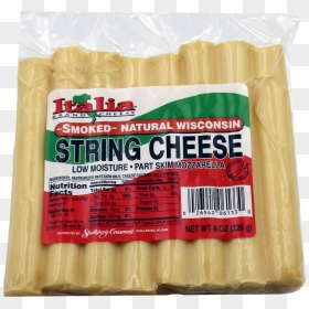 Mozzarella String Cheese Png Photo Background - Italian Smoked String Cheese, Transparent Png - string png