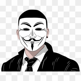 Anonymous Hacker Png, Transparent Png - anonymous png