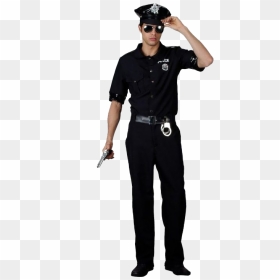 Policeman Transparent Background - Costumi Carnevale Di Coppia, HD Png Download - police png