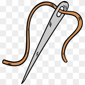 Sewing Needle Drawing Cartoon Clip Art - Sewing Needle Cartoon, HD Png Download - needle png