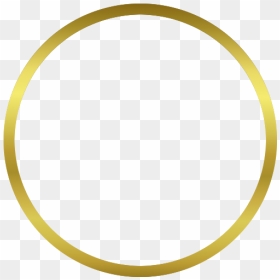 Circle Crescent Symbol Oval Angle, HD Png Download - gold circle png